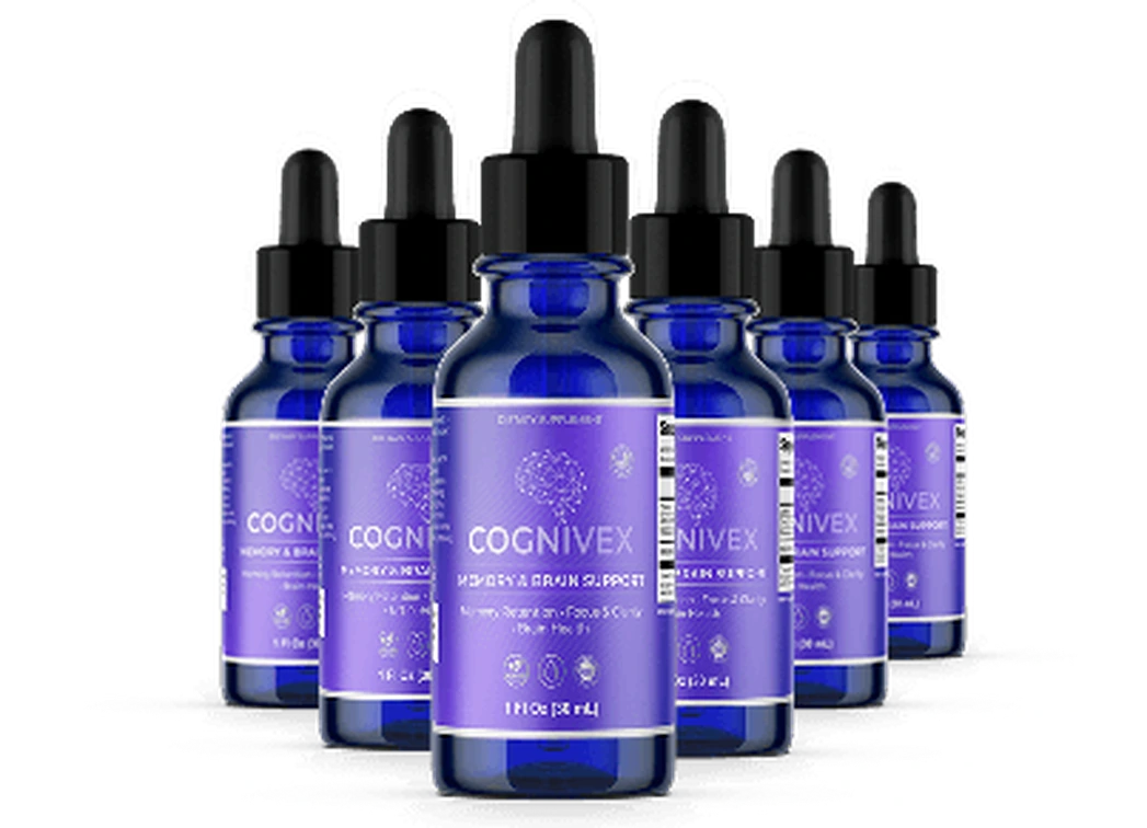 Cognivex memory and brain support drops, 30ml dropper bottles